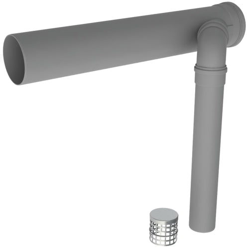 PP Multiline - Ø 150mm - Cascade In-Line Extension Kit No Valve L=750mm 1 x Ø 100mm