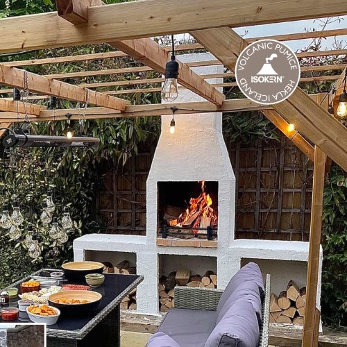 Miflues Garden Fireplace Kit - 500 Model