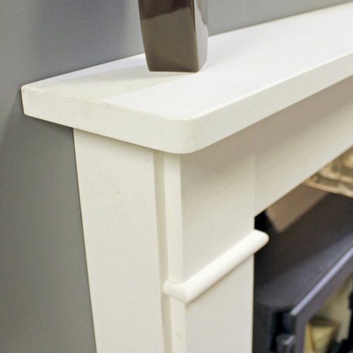Aegean Limestone 170 Grange - White Limestone 51" W x 44" H