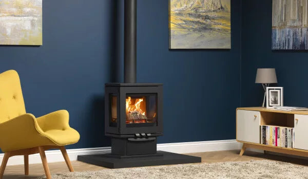 Purevision Linear LPV5 3 Sided 5kW Wood Stove