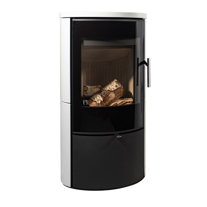 Arada Lagom White Ceramic (Series 2) Wood Burning Stove