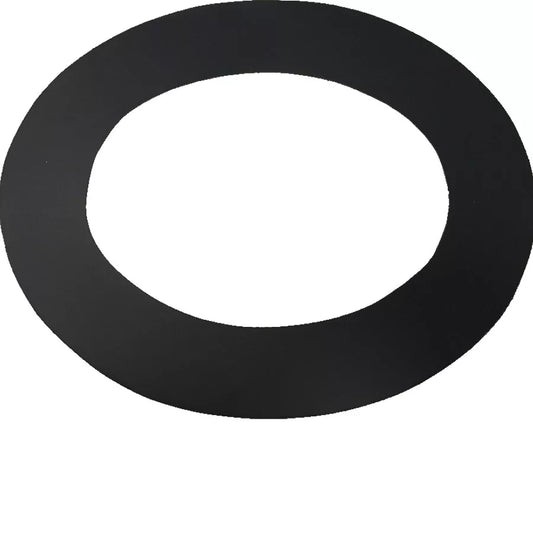 Westfire 6″ Black Rosette 45⁰ Exit (Wall Ring)
