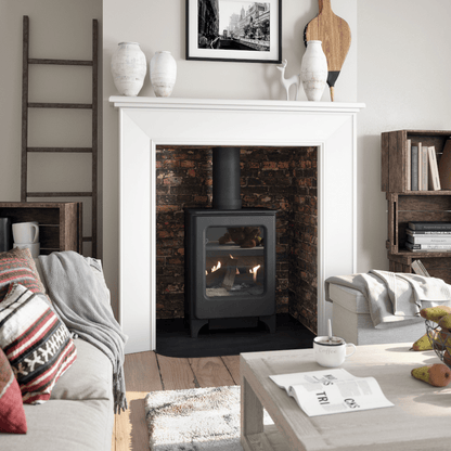 Mendip Ashcott Balanced Flue, Natural Gas Stove