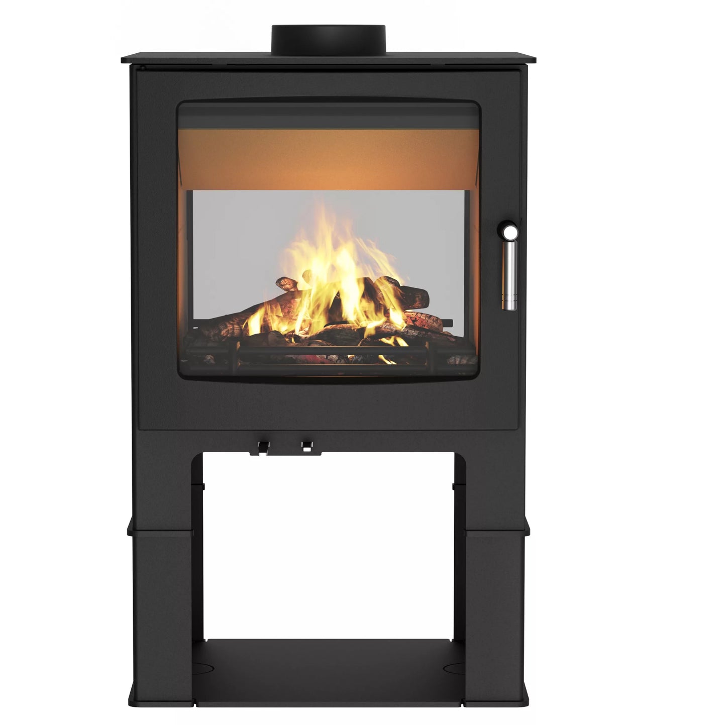 Mendip Woodland SE Double Sided Log Store Wood Stove