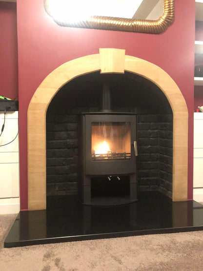 Mendip Churchill 5 Log Store DC SE Convection Multifuel Stove