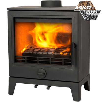 Miflues Derwent Large Multi Fuel ECODesign Stove  8Kw