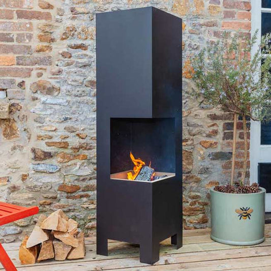 Arada Deck Chimenea (Closed back)