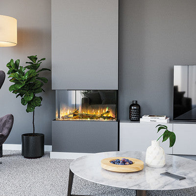 Henley Stoves Aurora 750 Electric Fire with Exclusive Log Set
