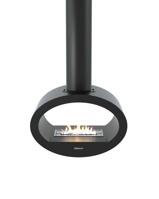 Henley Stoves  Milan Black