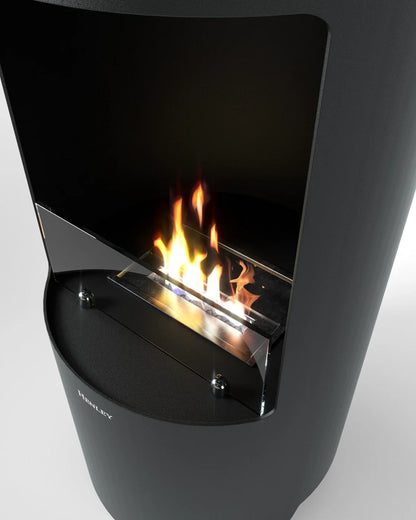 Henley Stoves  Paris Matt Black