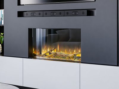 Henley Stoves Aurora 1800 Electric Fire with Exclusive Log Set