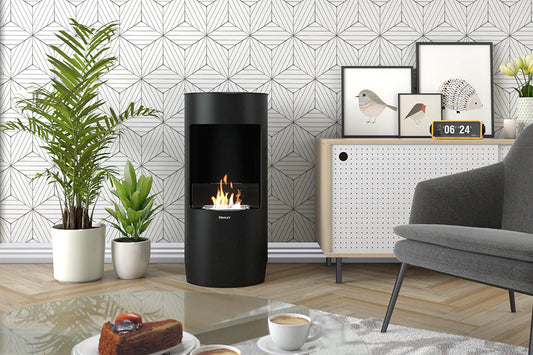 Henley Stoves  Paris Matt Black