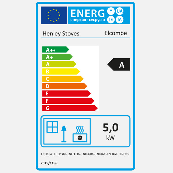 Henley Stoves Elcombe 5kW Logstore - Multi Fuel (Eco & Defra)