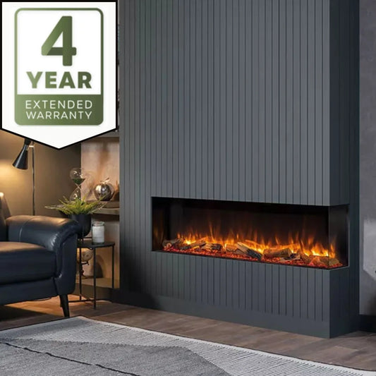 4 Year Warranty - Gazco eReflex 150RW Electric Fire