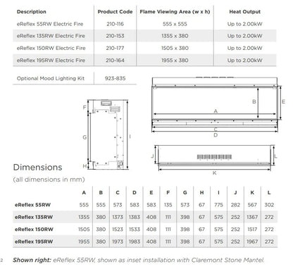 55rw dimensions