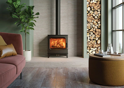 Gazco Onyx Olympus 5 Wide Multifuel Stove
