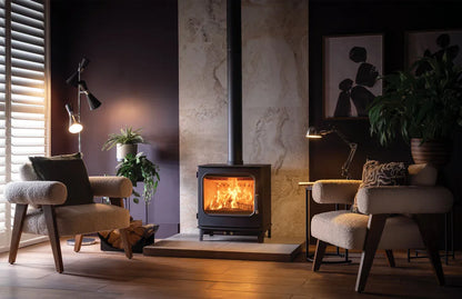 Gazco Onyx Olympus 5 Wide Multifuel Stove