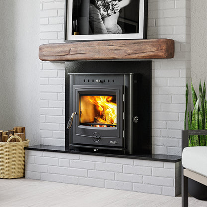 Henley Stoves Achill 17.5kW Insert Boiler Eco wood-burning stove front view