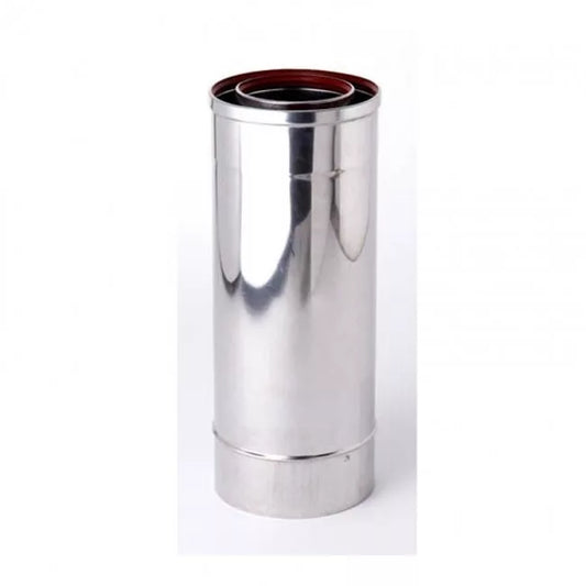 Gazco Anthracite Balanced Flue Length 500mm Straight