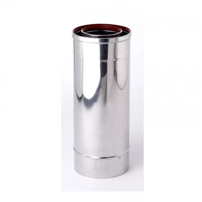 Gazco Anthracite Balanced Flue Length 500mm Straight