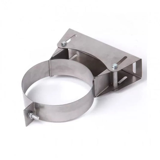 Gazco Balanced Flue Stainless Steel Adjustable Wall Support