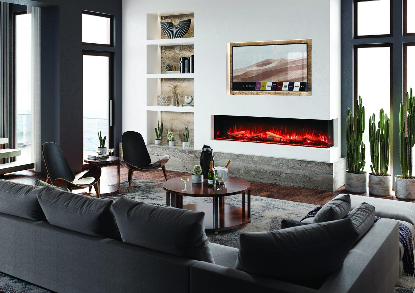 Gazco Onyx Avanti 190RW Electric Fire