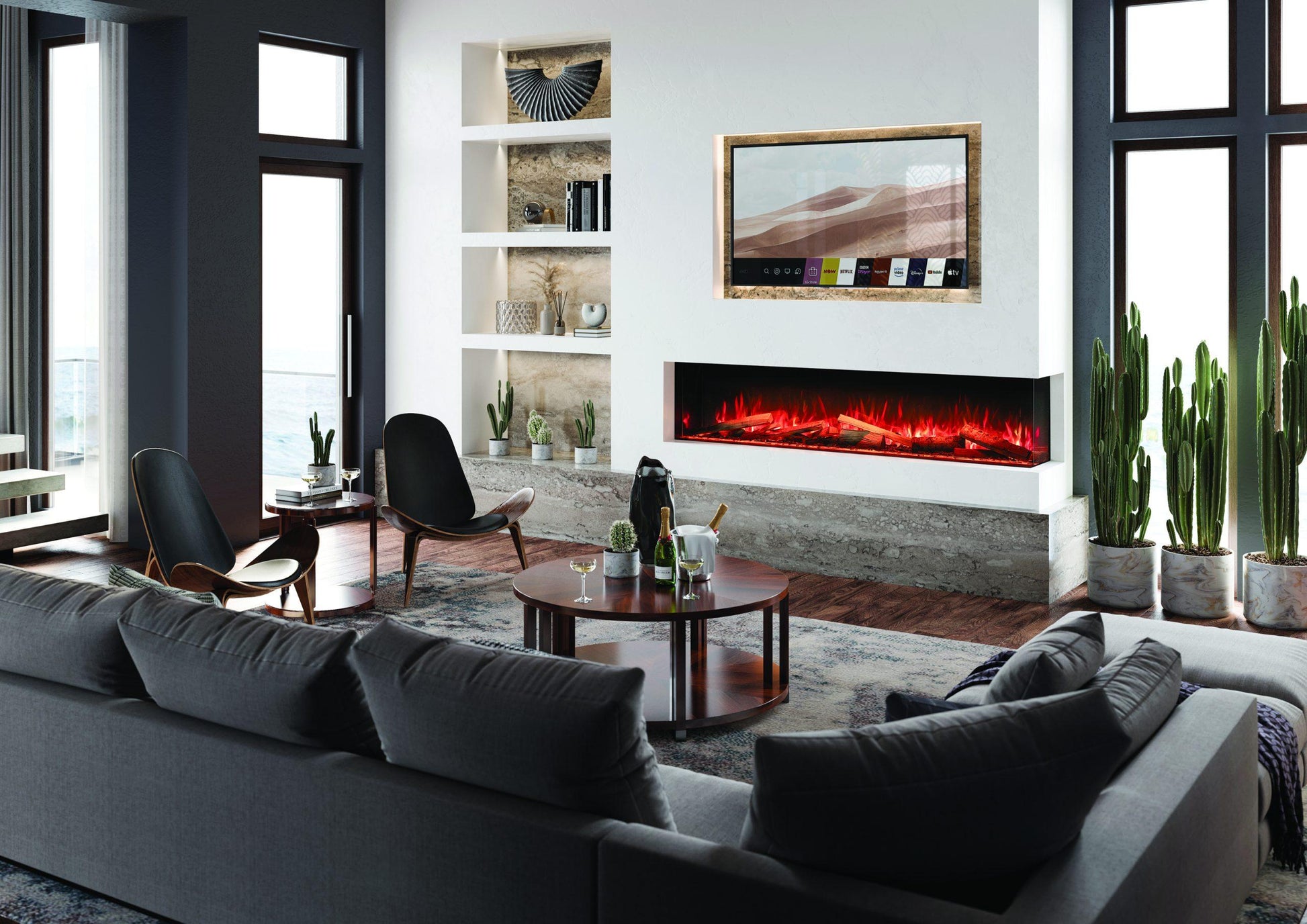 Gazco Onyx Avanti 190RW Electric Fire