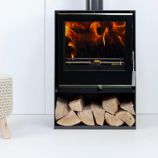 Mendip Christon 550 Freestanding Log Store Wood Stove