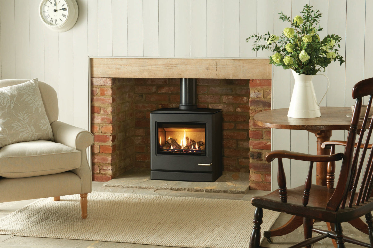 CL8 Balanced Flue Rear Exit Natural Gas Stove