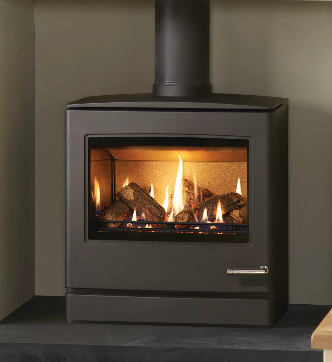 CL8 Conventional Flue Top Exit Natural Gas Stove