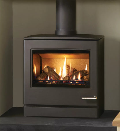 CL8 Conventional Flue Top Exit Natural Gas Stove