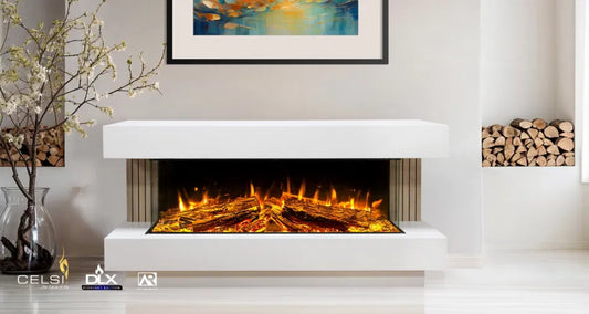 Celsi Electriflame DLX Monroe Midnight Suite