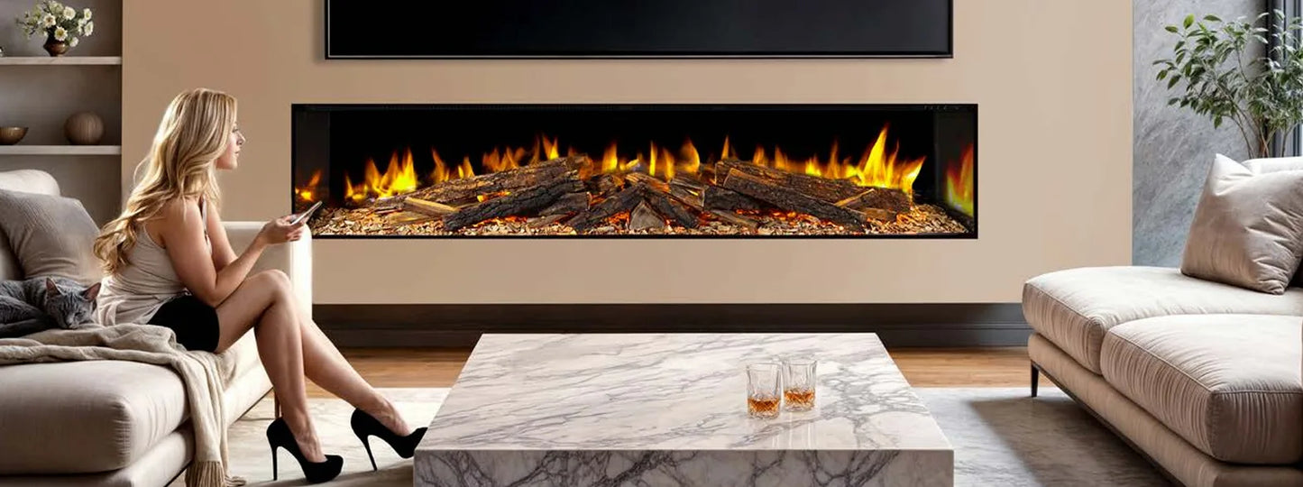 Celsi Electriflame DLX 1800 Midnight Electric Fire