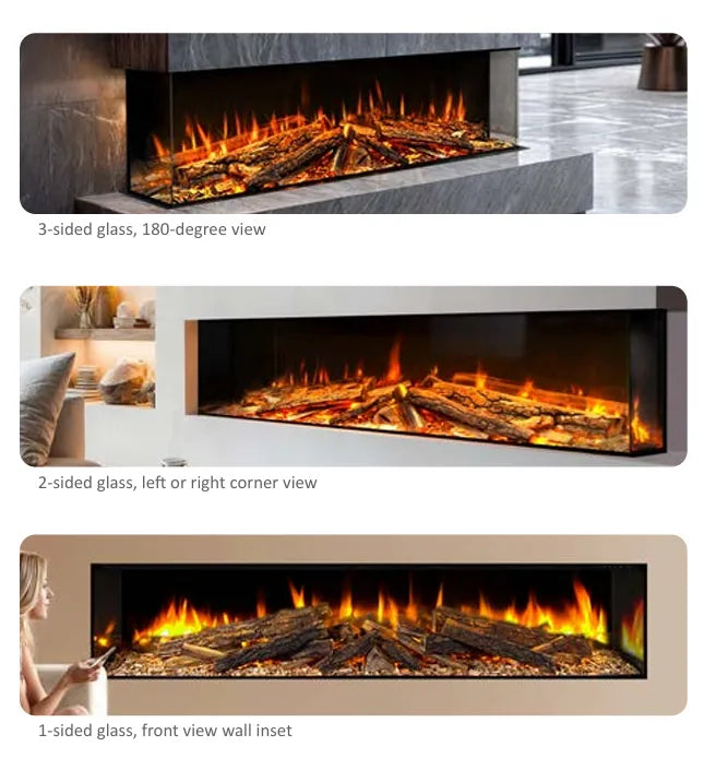 Celsi Electriflame DLX 1800 Midnight Electric Fire