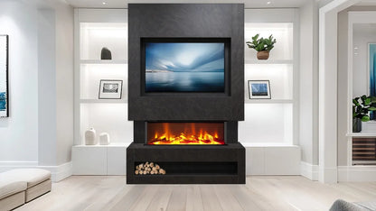 Celsi S1000 Cupria Slate Media Wall Suite