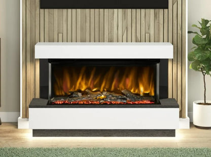 Elgin & Hall Evento Timber Electric Fireplace