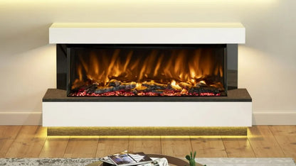 Elgin & Hall Evento Timber Electric Fireplace