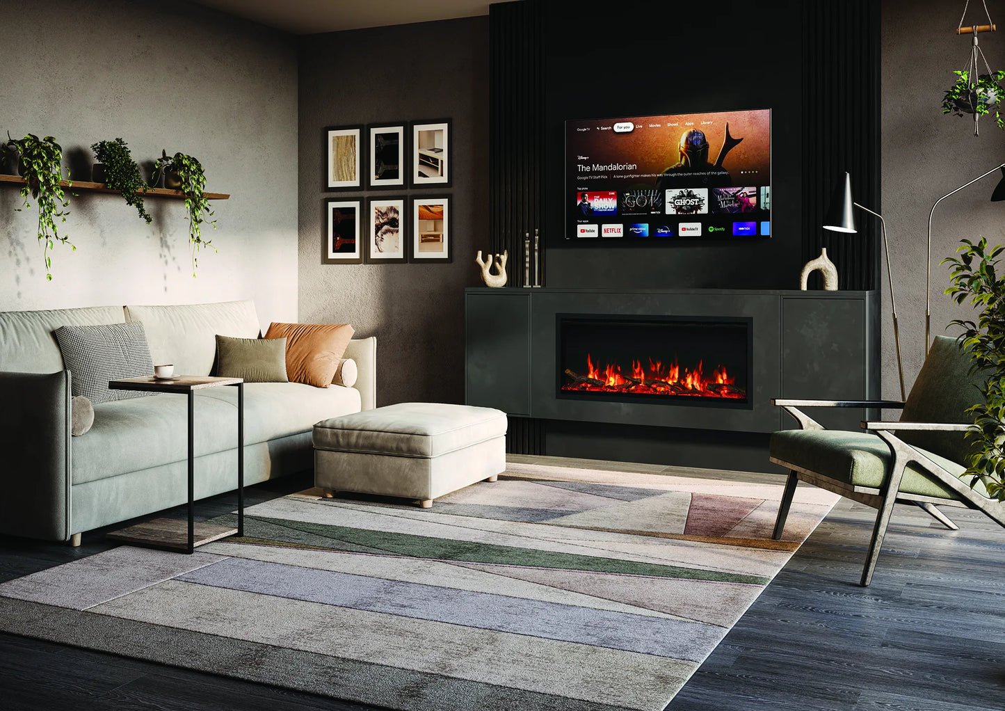 FireFX Atmos 105R Electric Fire