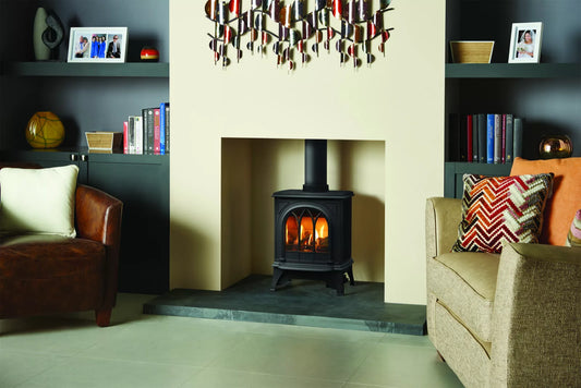 Huntingdon 20 Tracery Door Balanced Flue LPG Stove