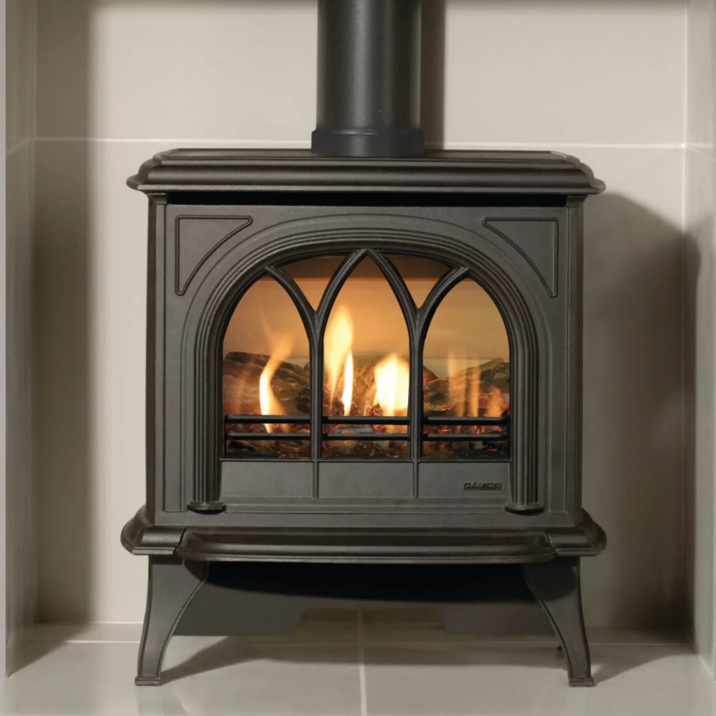 Gazco Huntingdon 30 Tracery Conventional Flue LPG Stove