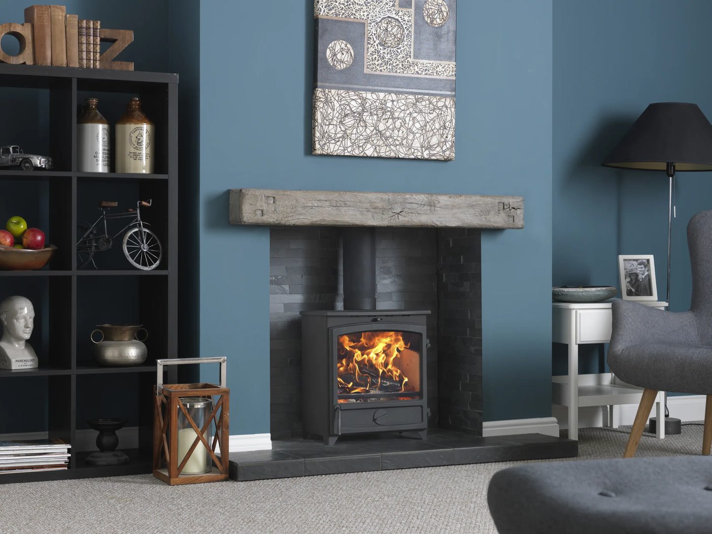 Charlton & Jenrick Go Eco Plus Wide 5kw Multifuel Stove