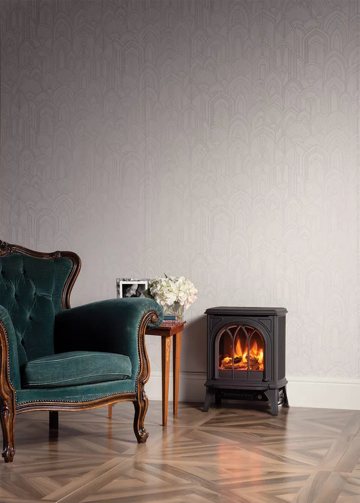 Gazco Huntingdon Tracery Door Electric Stove