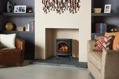Gazco Huntingdon 20 Tracery Door Electric Stove