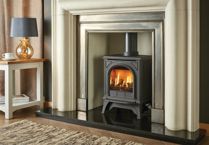 Gazco Huntingdon 20 Clear Door Conventional Flue Natural Gas Stove