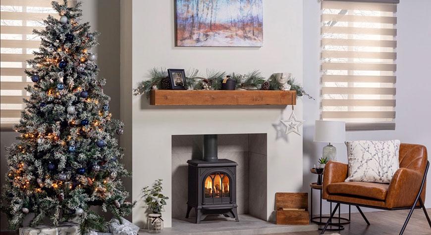Gazco Huntingdon 20 Clear Door Conventional Flue Natural Gas Stove