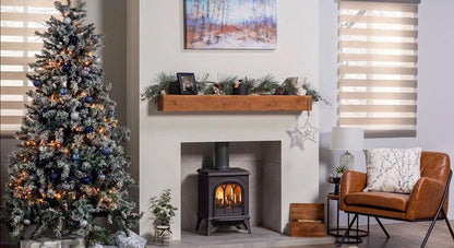 Gazco Huntingdon 20 Clear Door Conventional Flue Natural Gas Stove