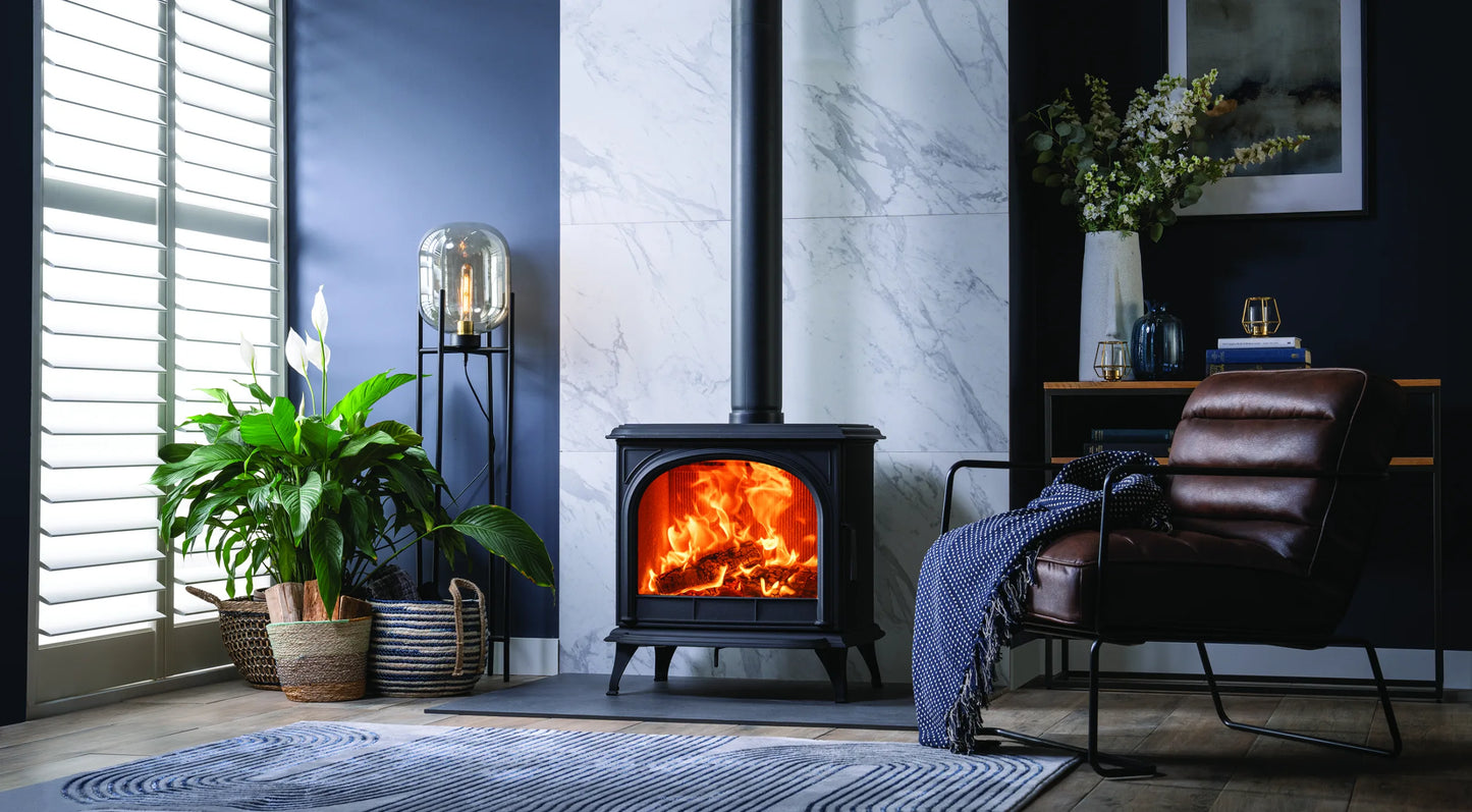 Stovax Huntingdon 30 Clear Door Wood Stove