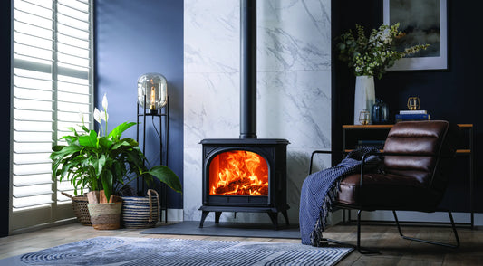 Stovax Huntingdon 30 Clear Door Wood Stove