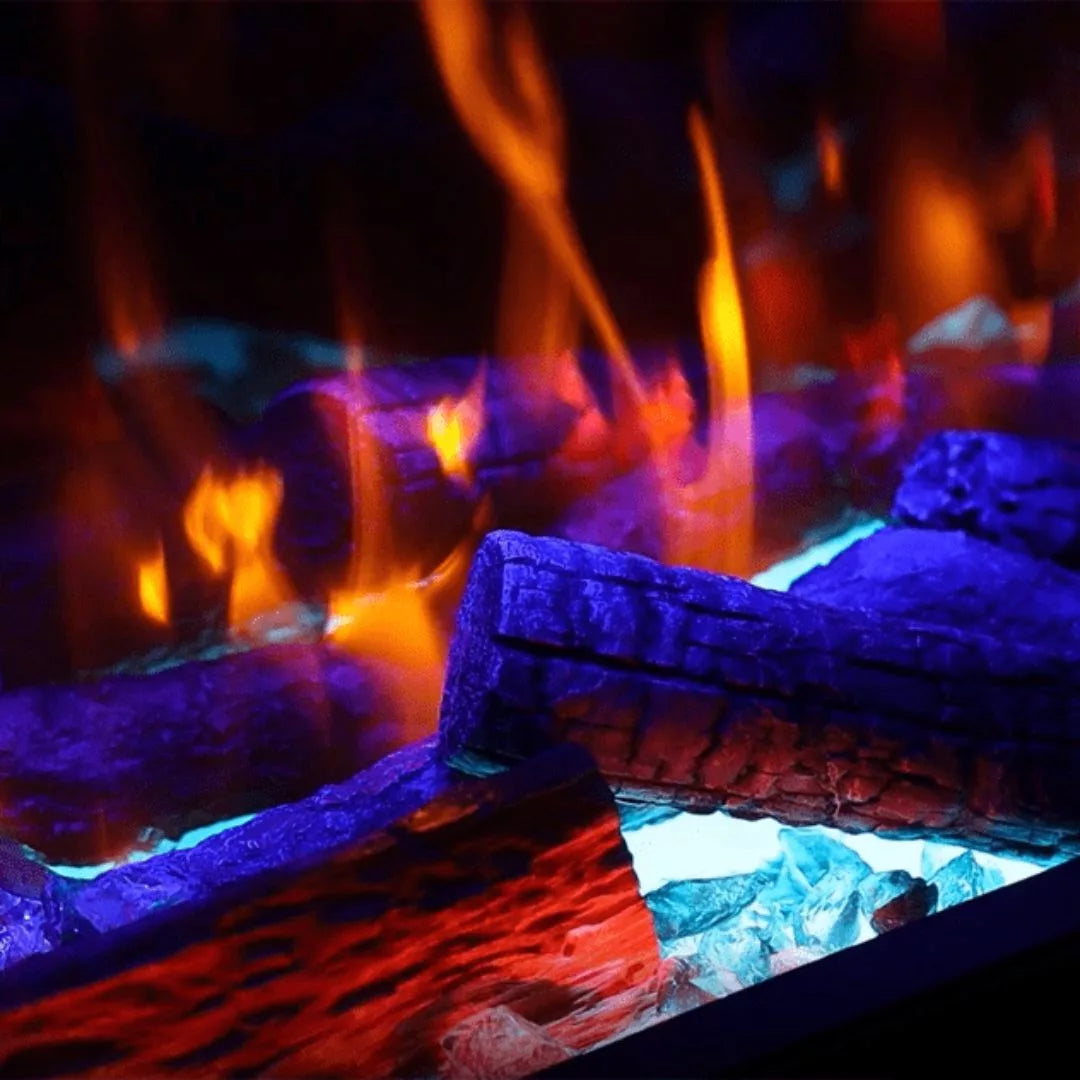 Iconic Landscape Electric Fire Flame Colour