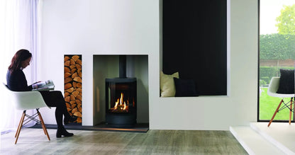Gazco Loft Log Effect Balanced Flue LPG Stove
